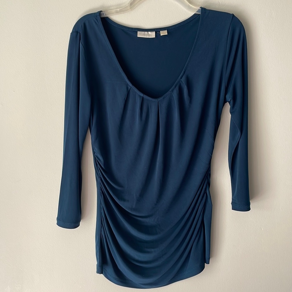 New York & Company 3/4 Sleeve Blouse - S